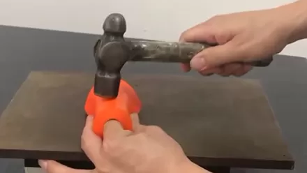 NNF Impact Absorption Material